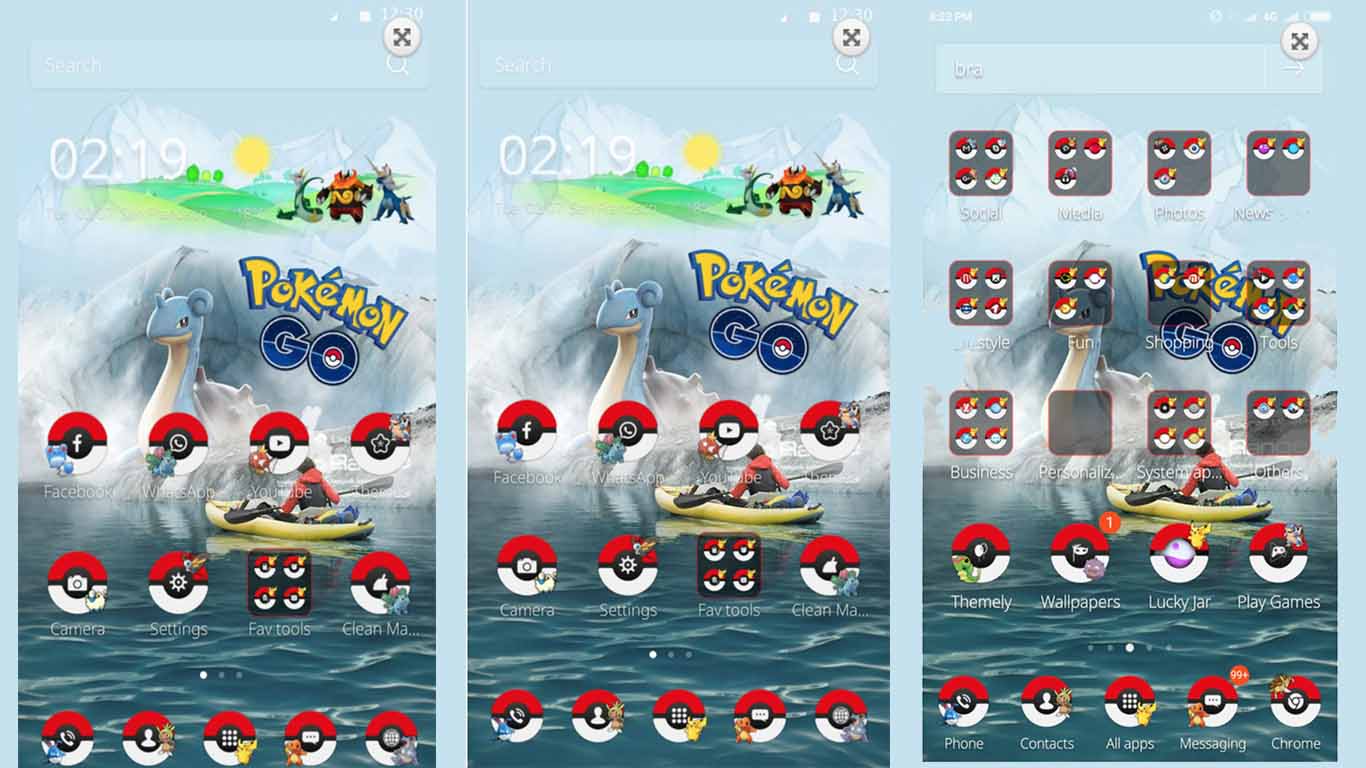 tema android pokemon