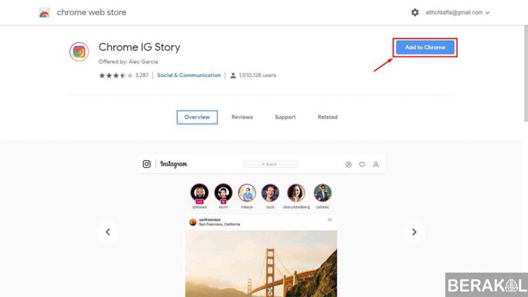 instagram story download chrome