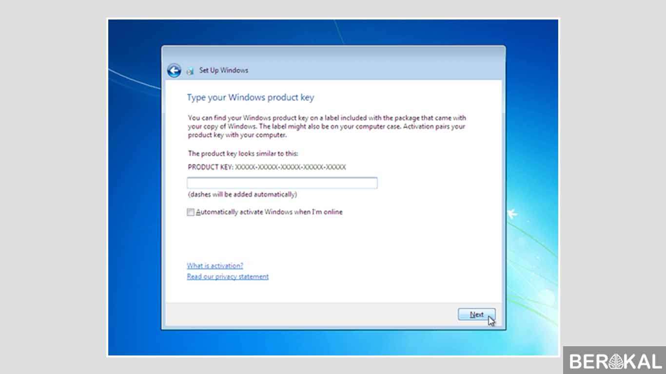 cara instal ulang laptop asus windows 7
