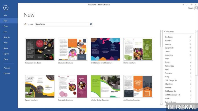 √ Cara Membuat Brosur Dengan Microsoft Word Untuk Pemula
