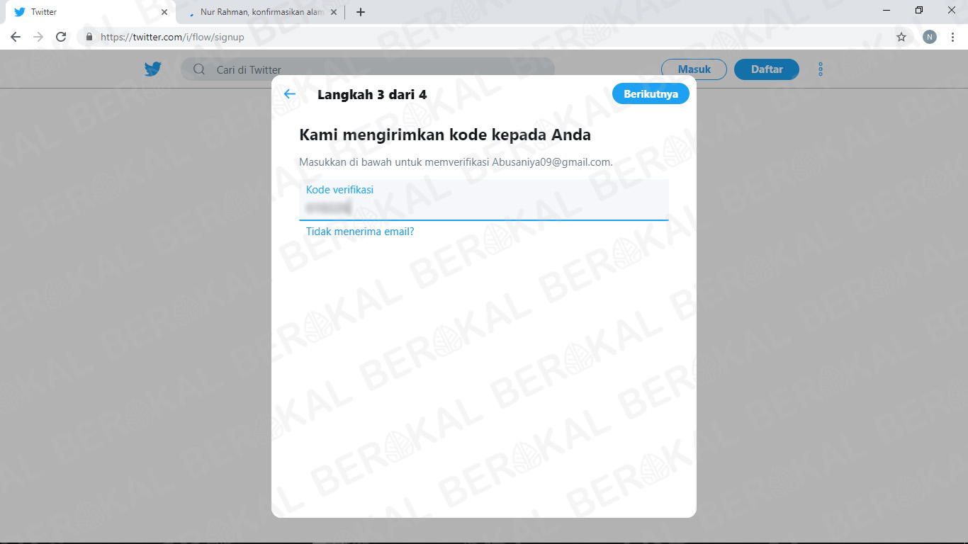 √ 2 Cara Membuat Akun Twitter Baru Di Laptop & Hp