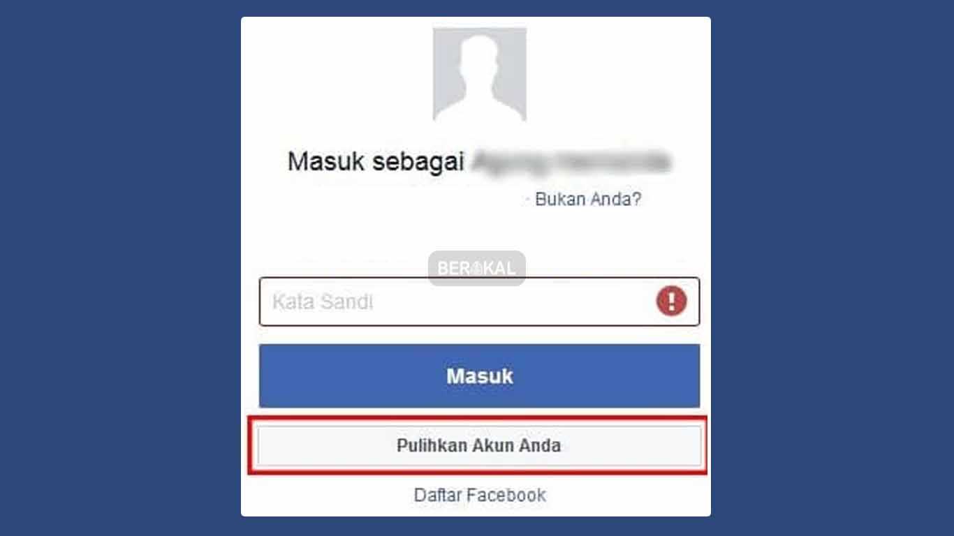 √ 2 Cara Mengembalikan Akun Facebook yang Diblokir Sementara