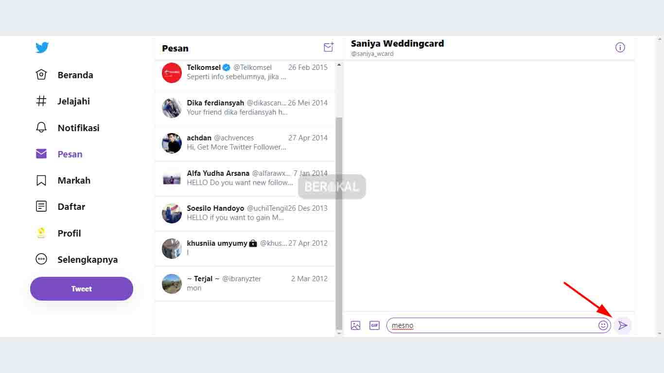 Awasome Cara Kirim Dm Twitter Tanpa Follow References » Blog Ihsanpedia