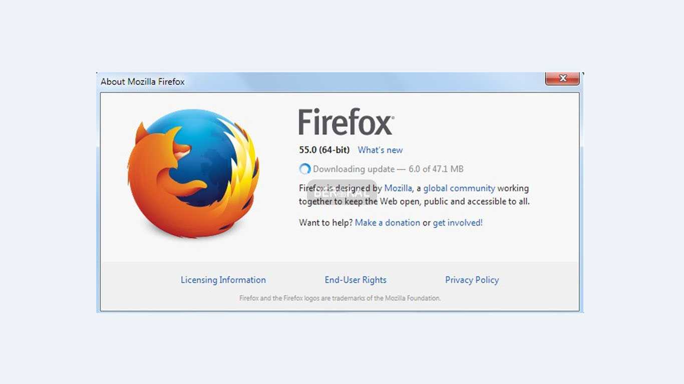 Импорт настроек firefox centos