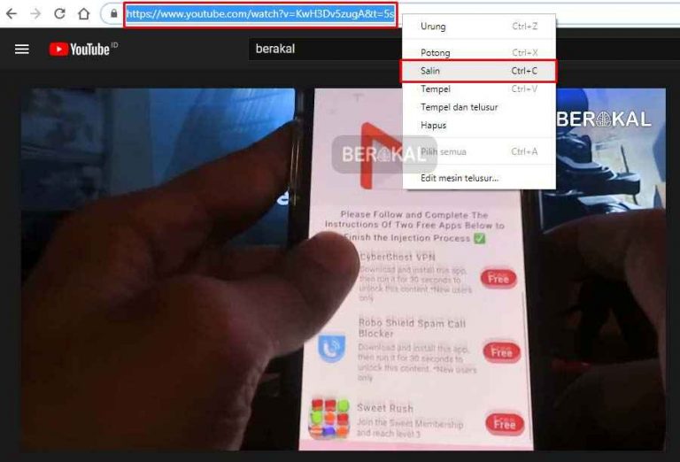 cara download video youtube dengan u torrent