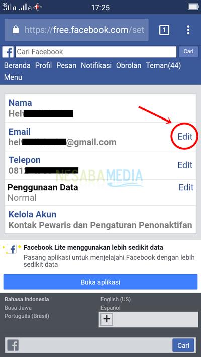 √ 2 Cara Mengganti Email Facebook dengan Mudah (PC & HP)