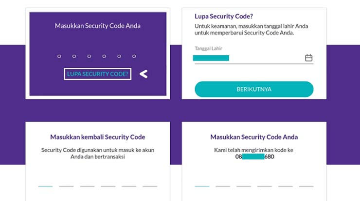 Konfirmasi dengan menulis kembali kombinasi PIN OVO yang baru.