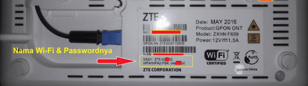 Login Menggunakan Username dan Password di Bawah Modem