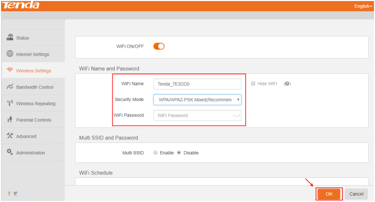 Pada bagian Old Password kamu bisa memasukkan Password login yang lama yaitu admin.