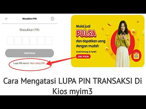 Selanjutnya, silahkan atur ulang PIN MyIM3.