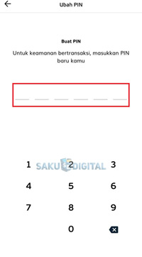 Setelah itu kamu bisa mengubah PIN lama LinkAja dengan memasukkan PIN yang baru serta mengkonfirmasi PIN baru tersebut.