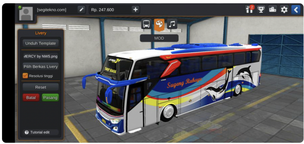 Sugeng Rahayu JB3 Mercy O500R