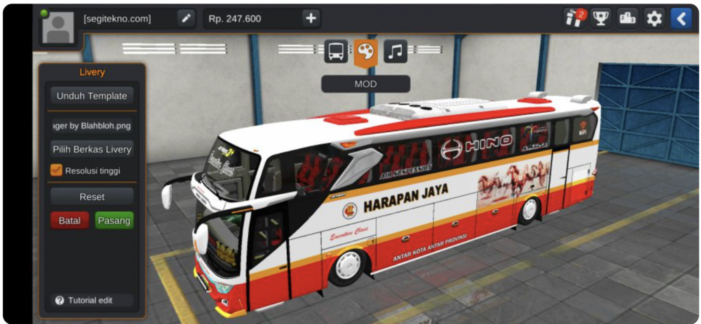 mod bussid bus tingkat